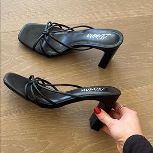 Worn Once Black Heels